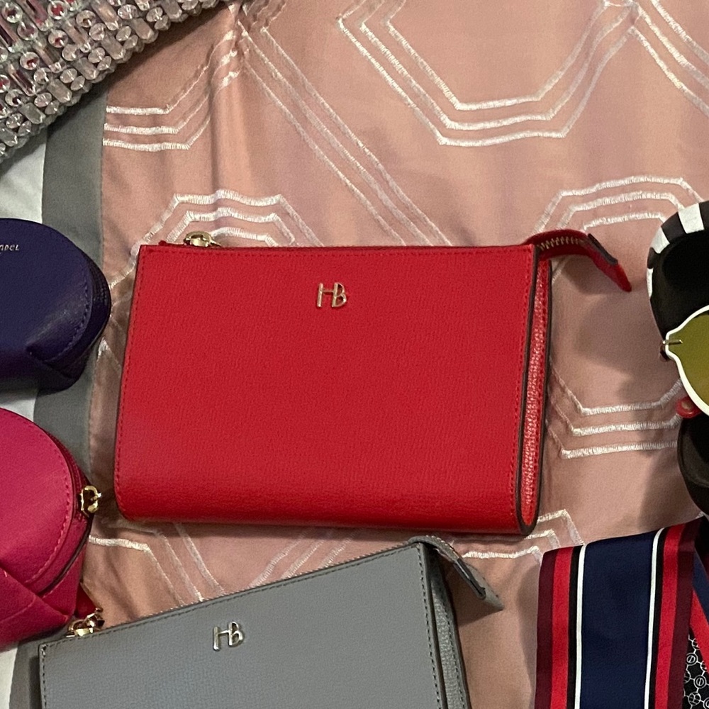 Henri Bendel red crossbody